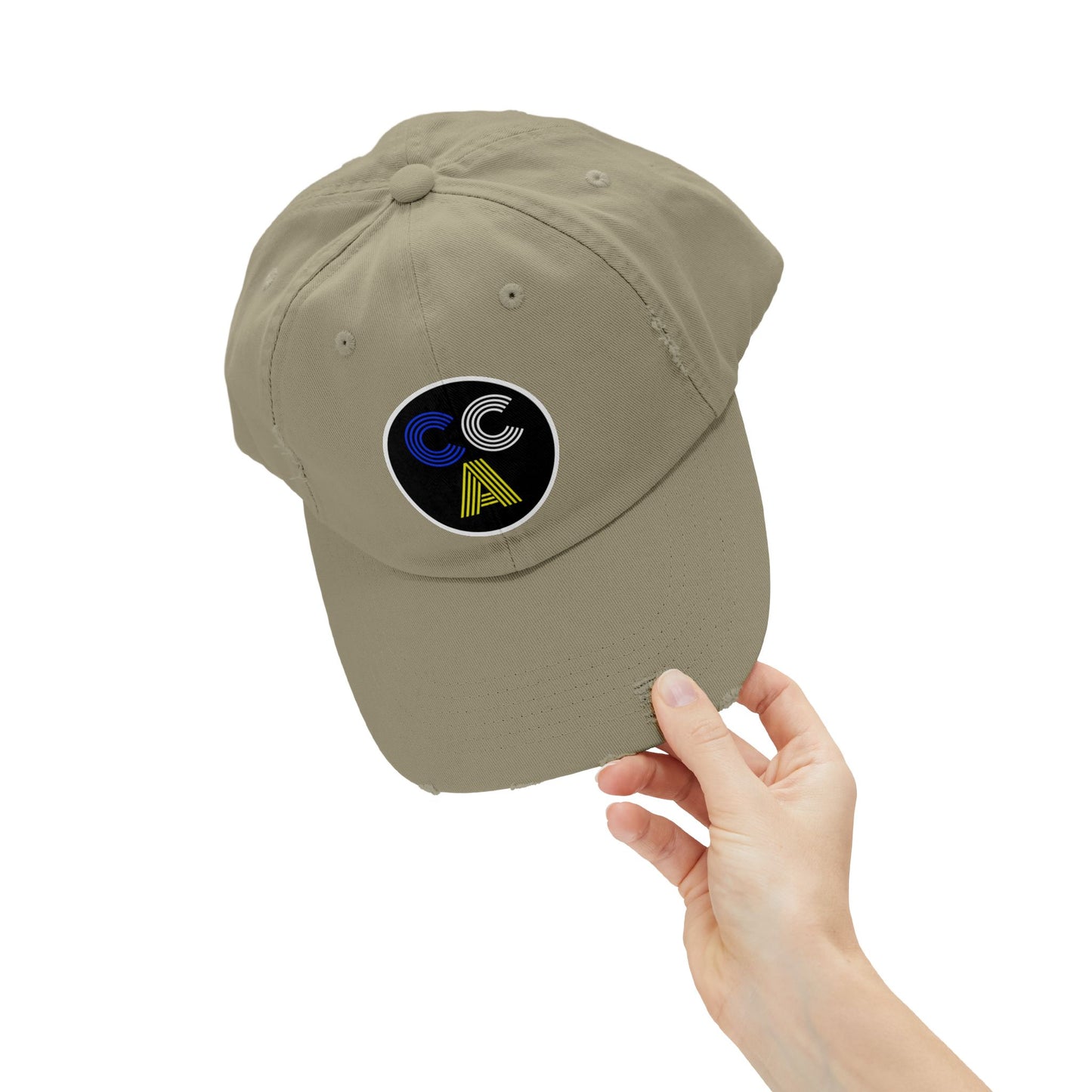 2 Cs Distressed Cap