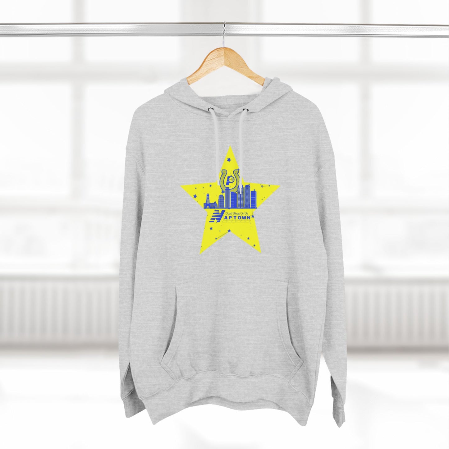Dont Sleep On Us Three-Panel Fleece Hoodie