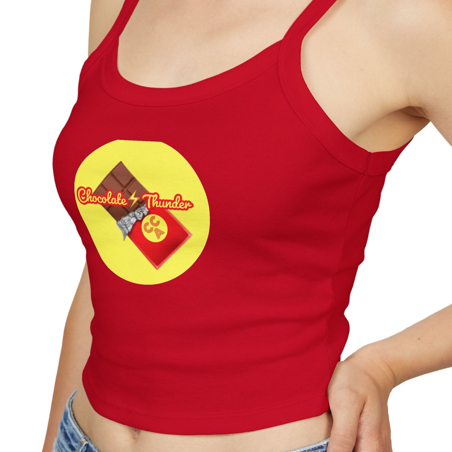 Chocolate Thunder Women's Spaghetti Strap Tank Top