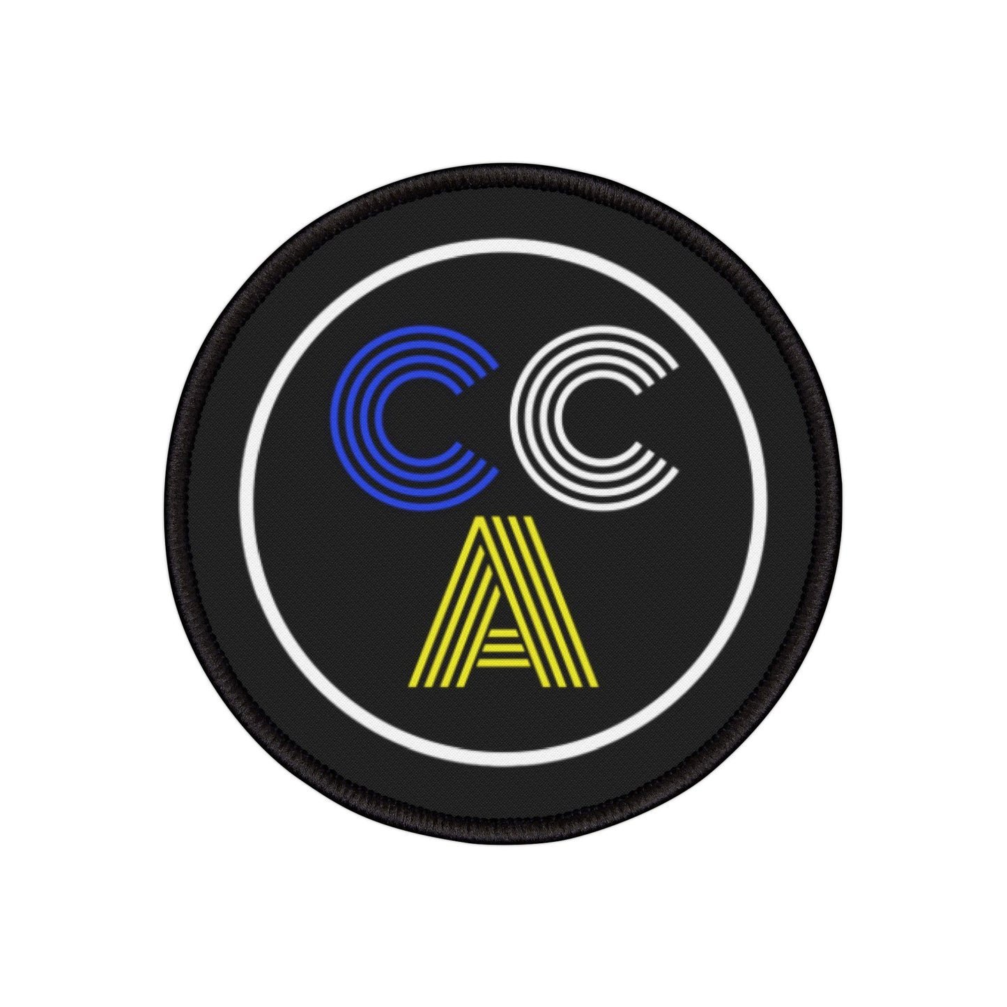 2 Cs Iron-On Patches