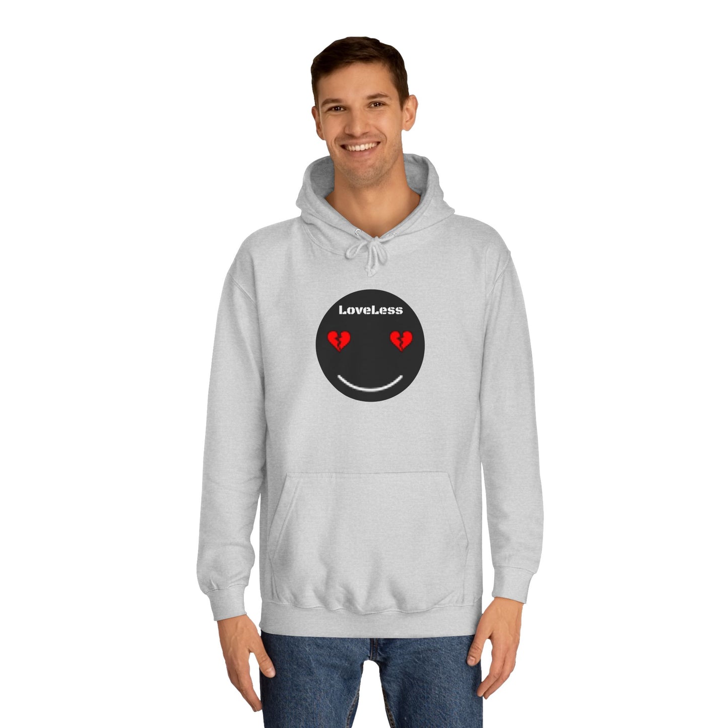 HBG LoveLess Unisex College Hoodie