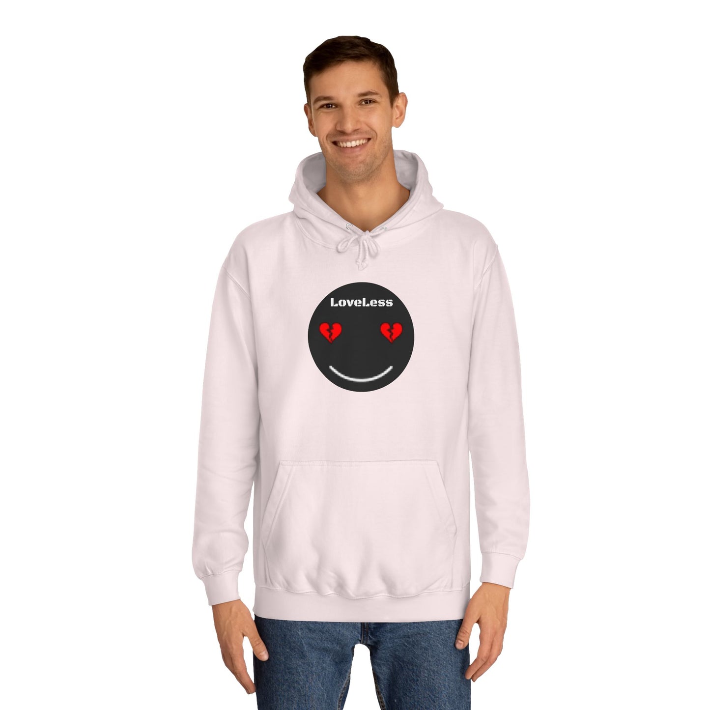 HBG LoveLess Unisex College Hoodie