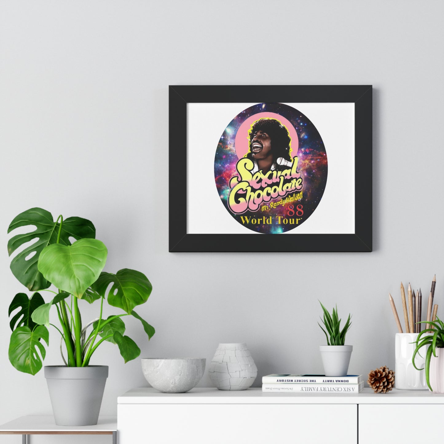 Blk Greatness Framed Horizontal Poster