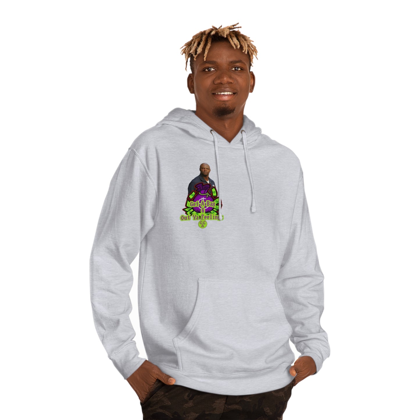 Blk Greatness Hooded Sweatshirt