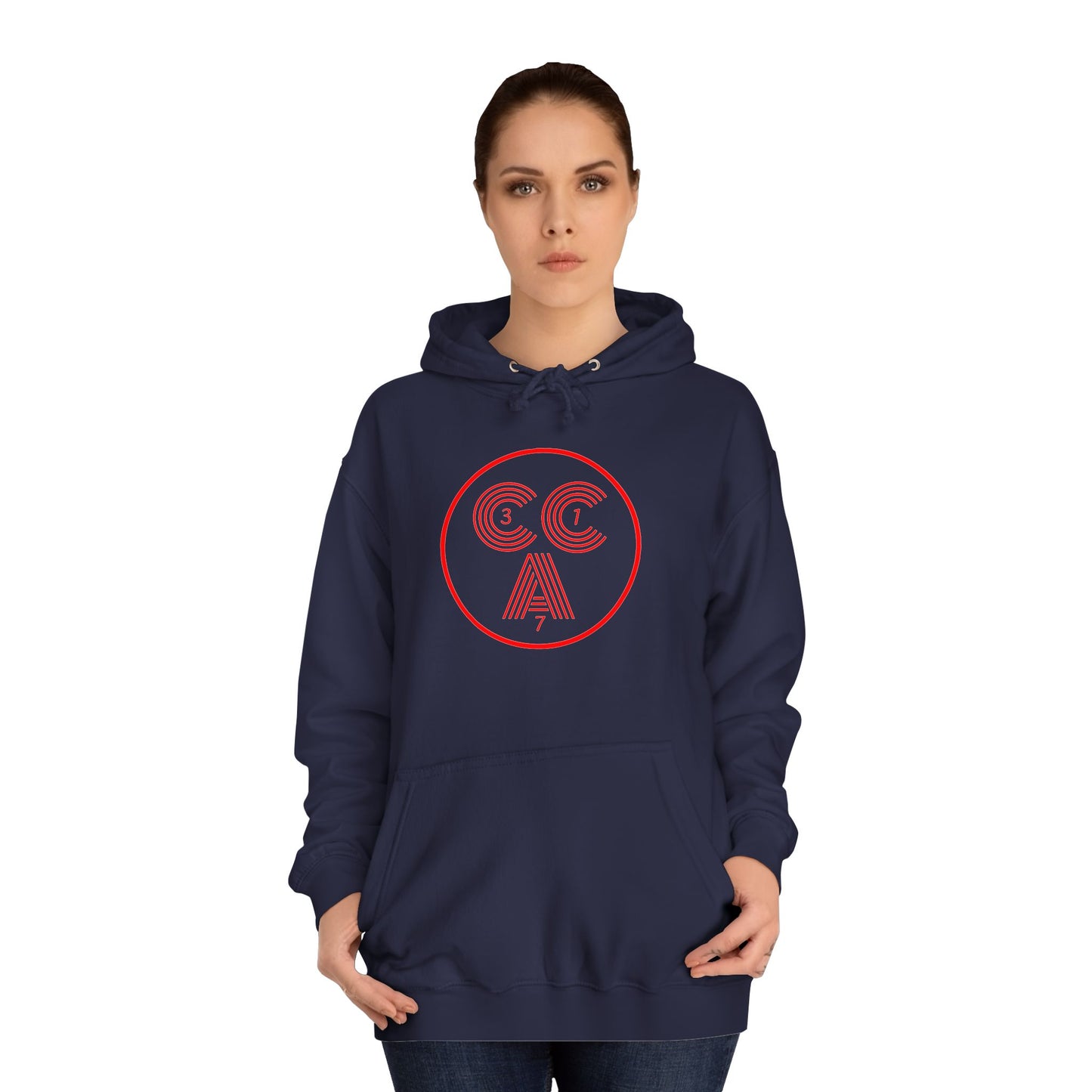 2 Cs Logo College Hoodie