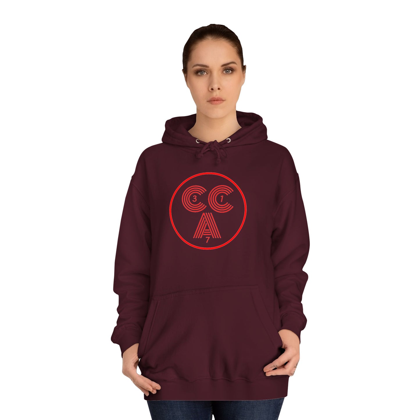 2 Cs Logo College Hoodie