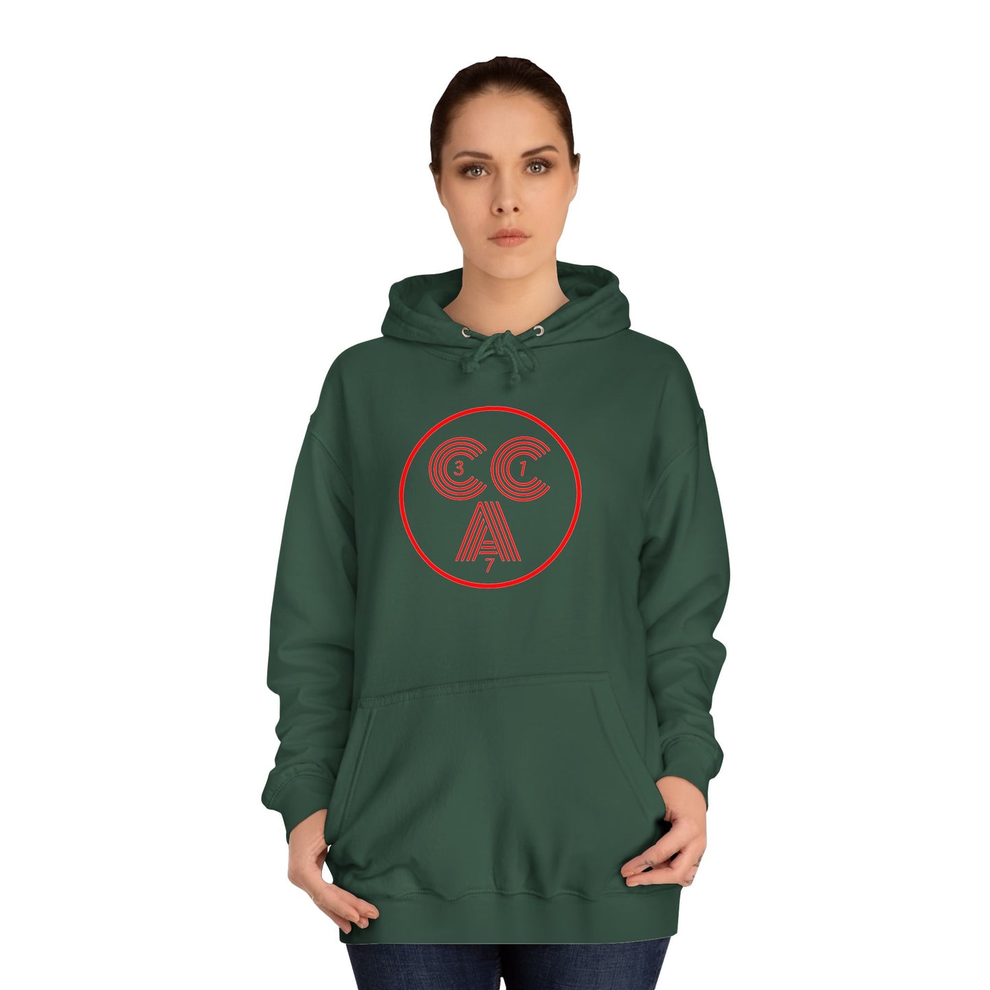 2 Cs Logo College Hoodie