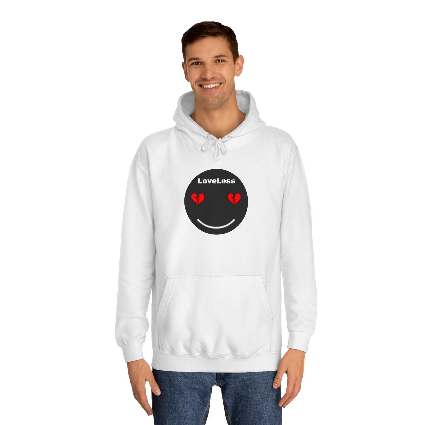 HBG LoveLess Unisex College Hoodie