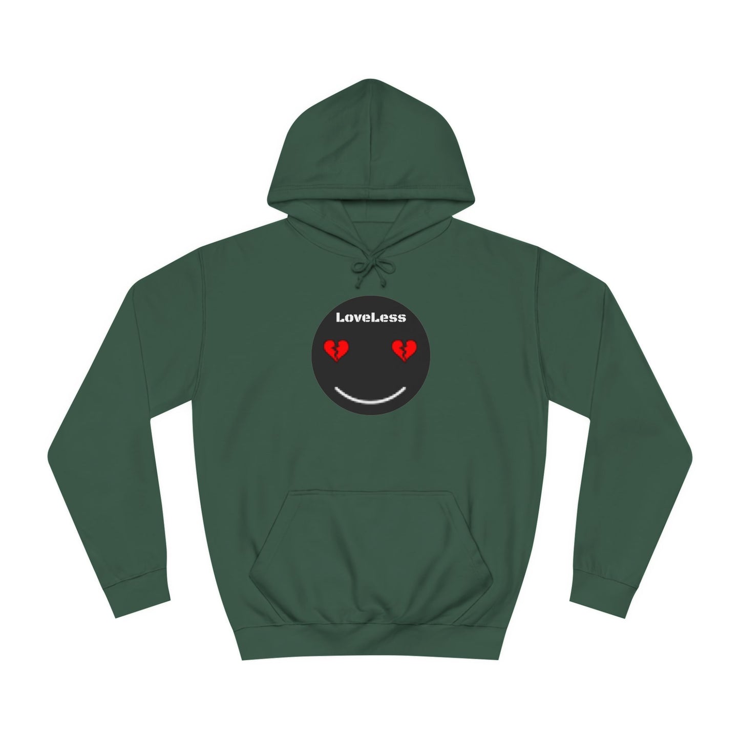 HBG LoveLess Unisex College Hoodie