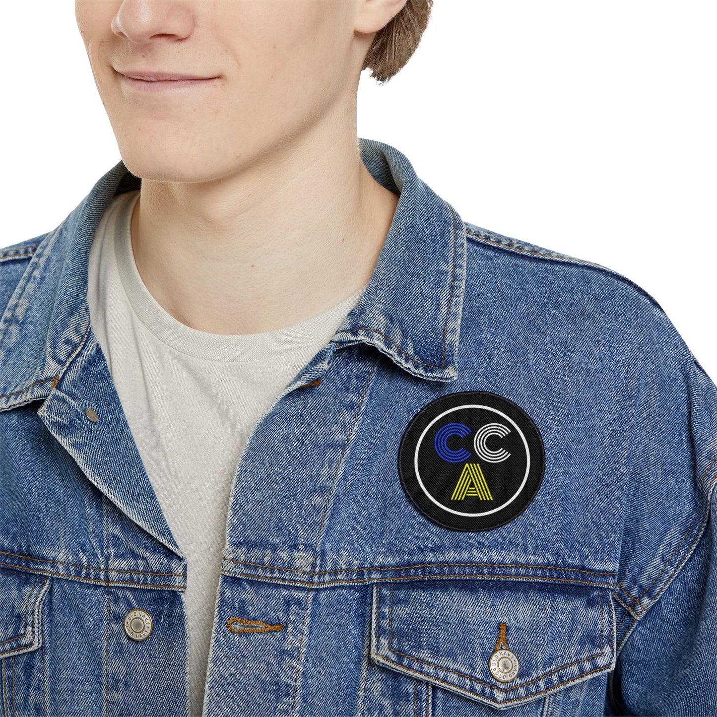 2 Cs Iron-On Patches