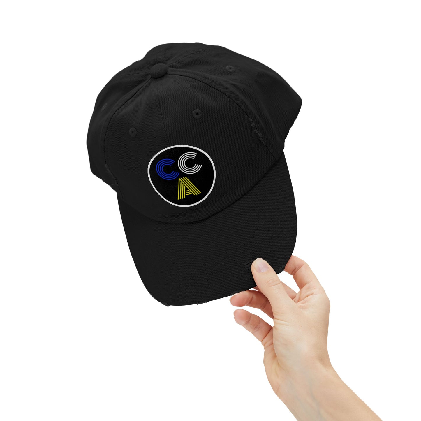 2 Cs Distressed Cap