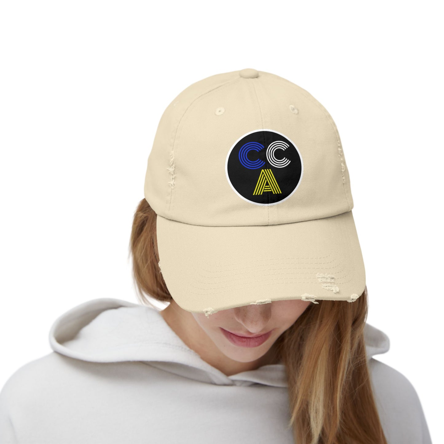 2 Cs Distressed Cap