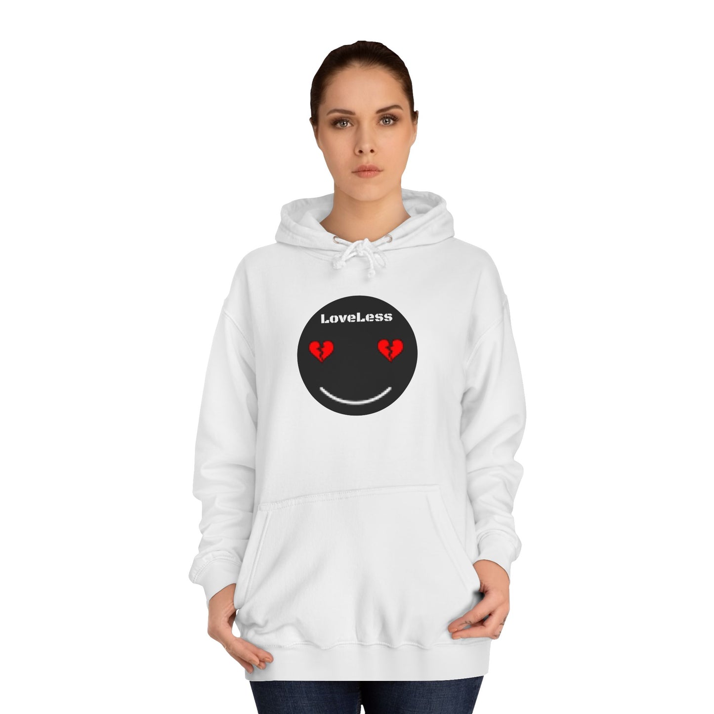HBG LoveLess Unisex College Hoodie