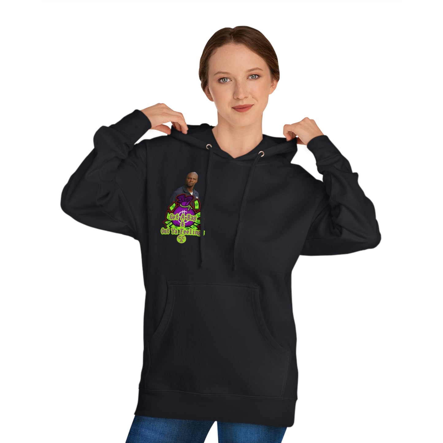 Blk Greatness Hooded Sweatshirt