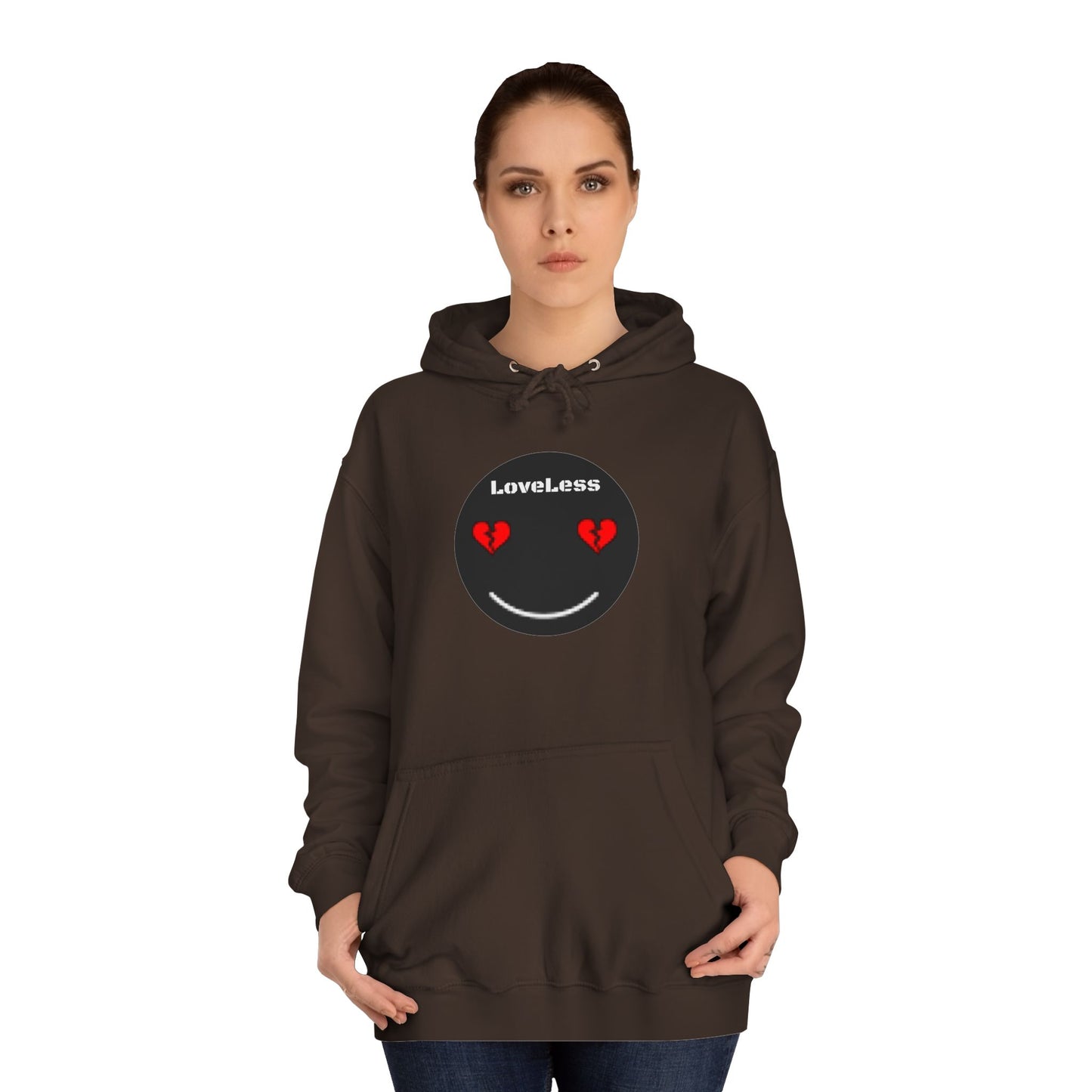 HBG LoveLess Unisex College Hoodie