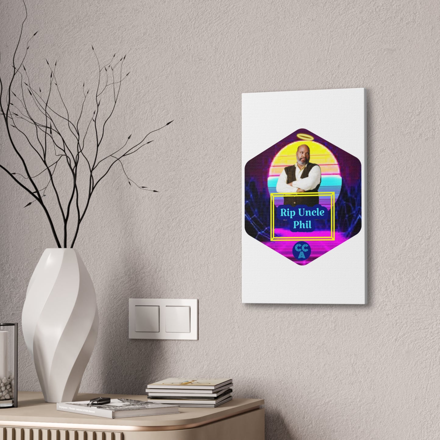 Blk Greatness Canvas Stretched, 0.75"