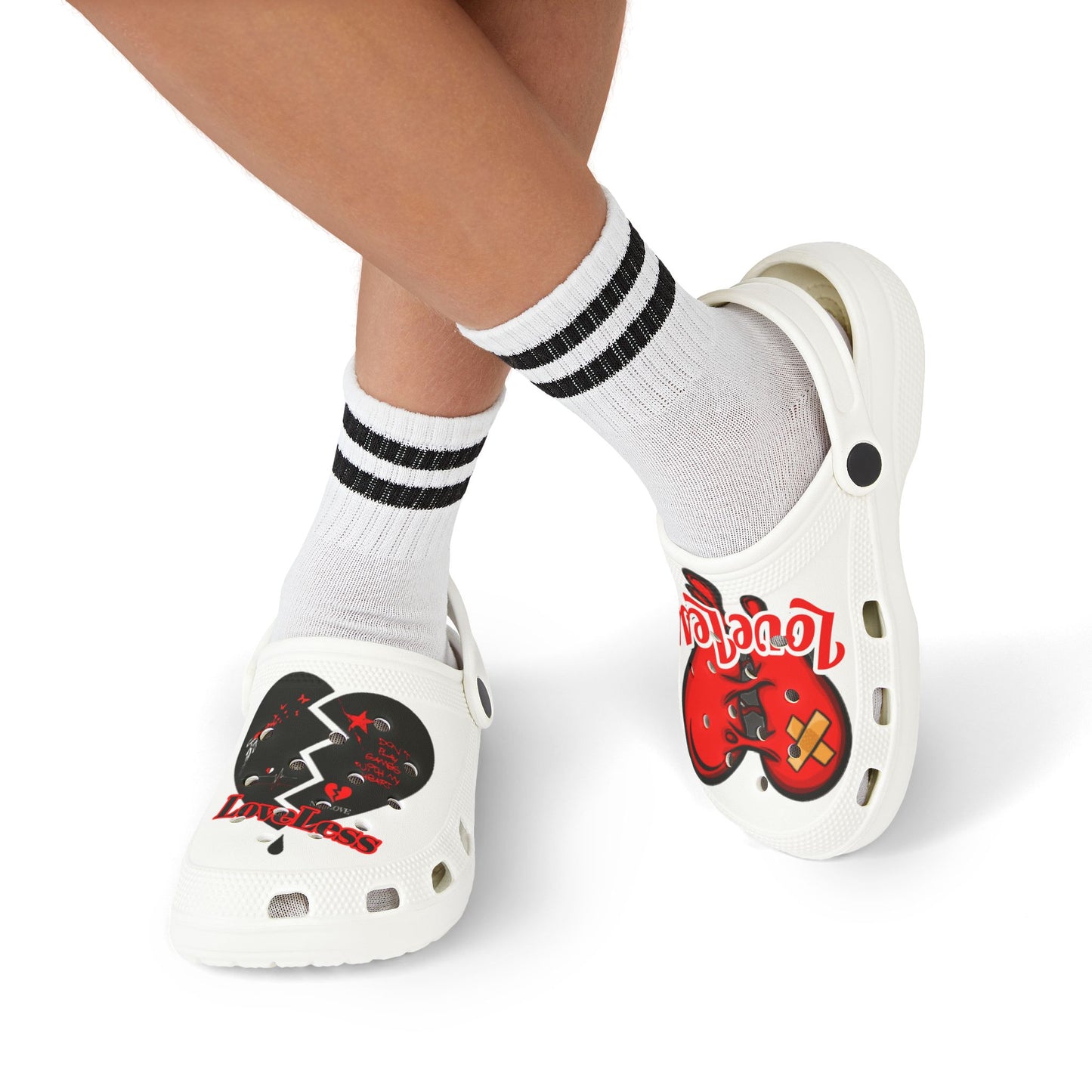 LoveLess Kid's EVA Foam Clogs (AOP)