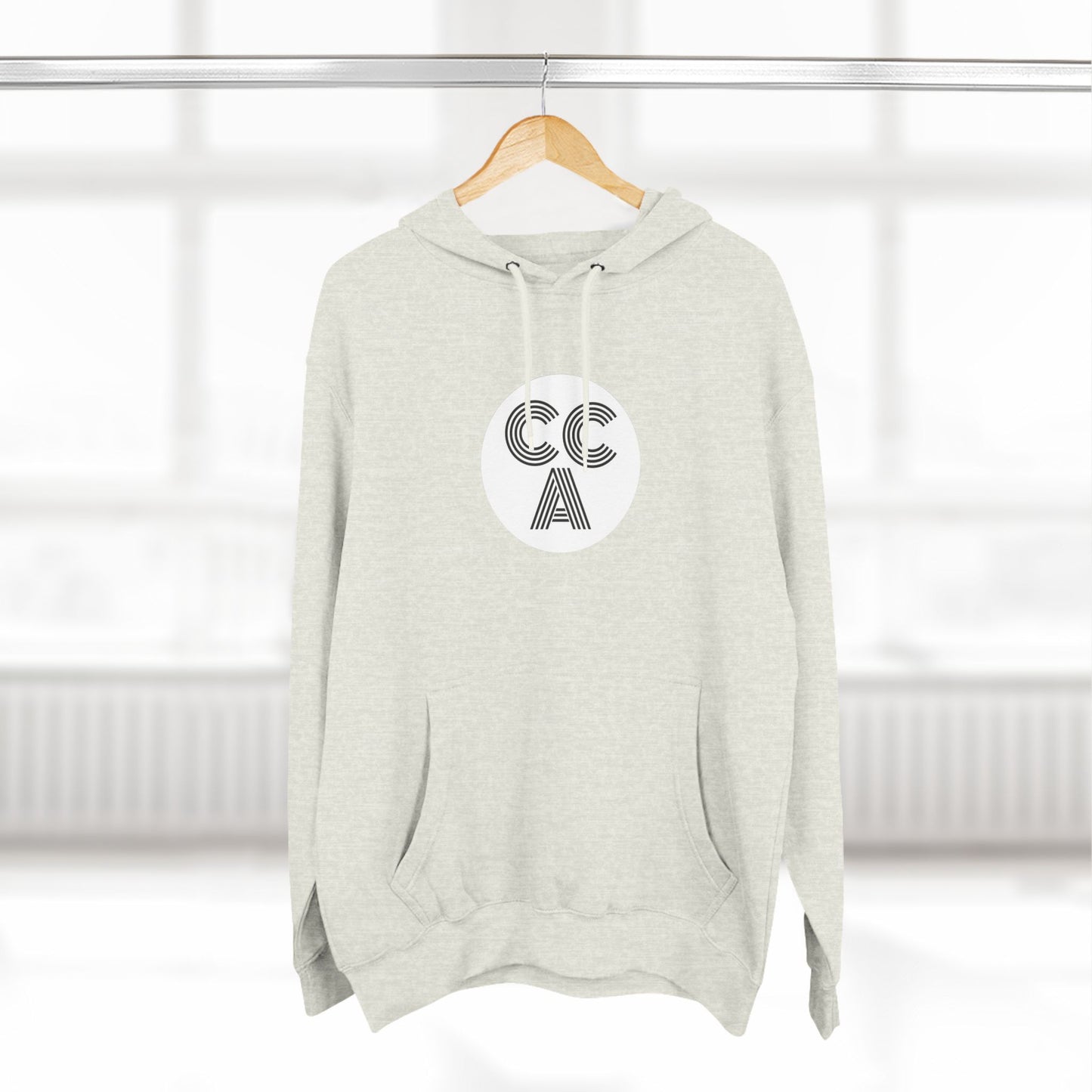 2 Cs Three-Panel Fleece Hoodie