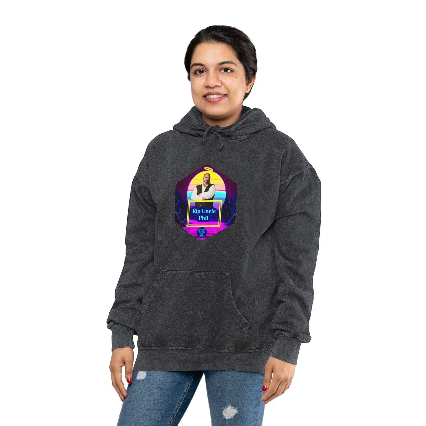 Blk Greatness Mineral Wash Hoodie
