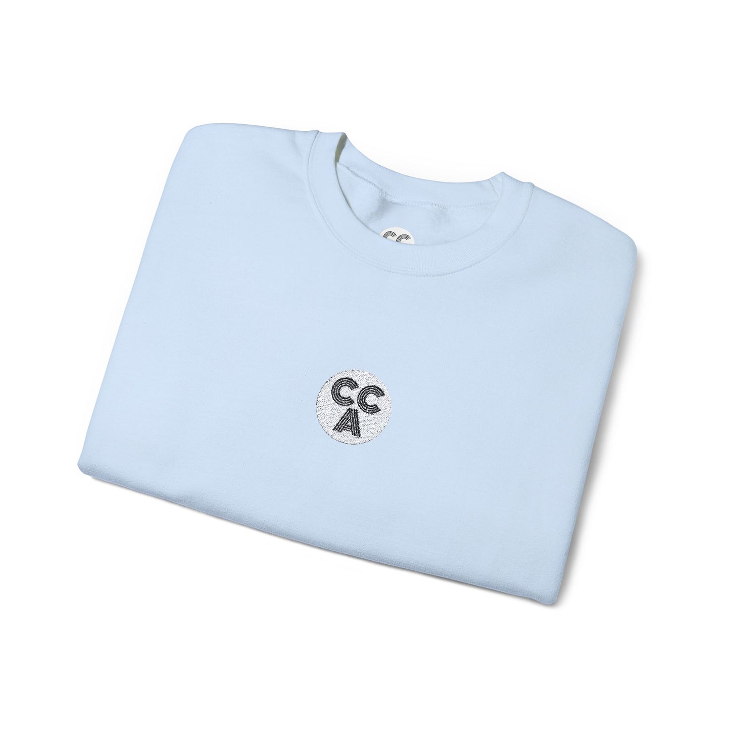 2 Cs Embroidery Crewneck Sweatshirt