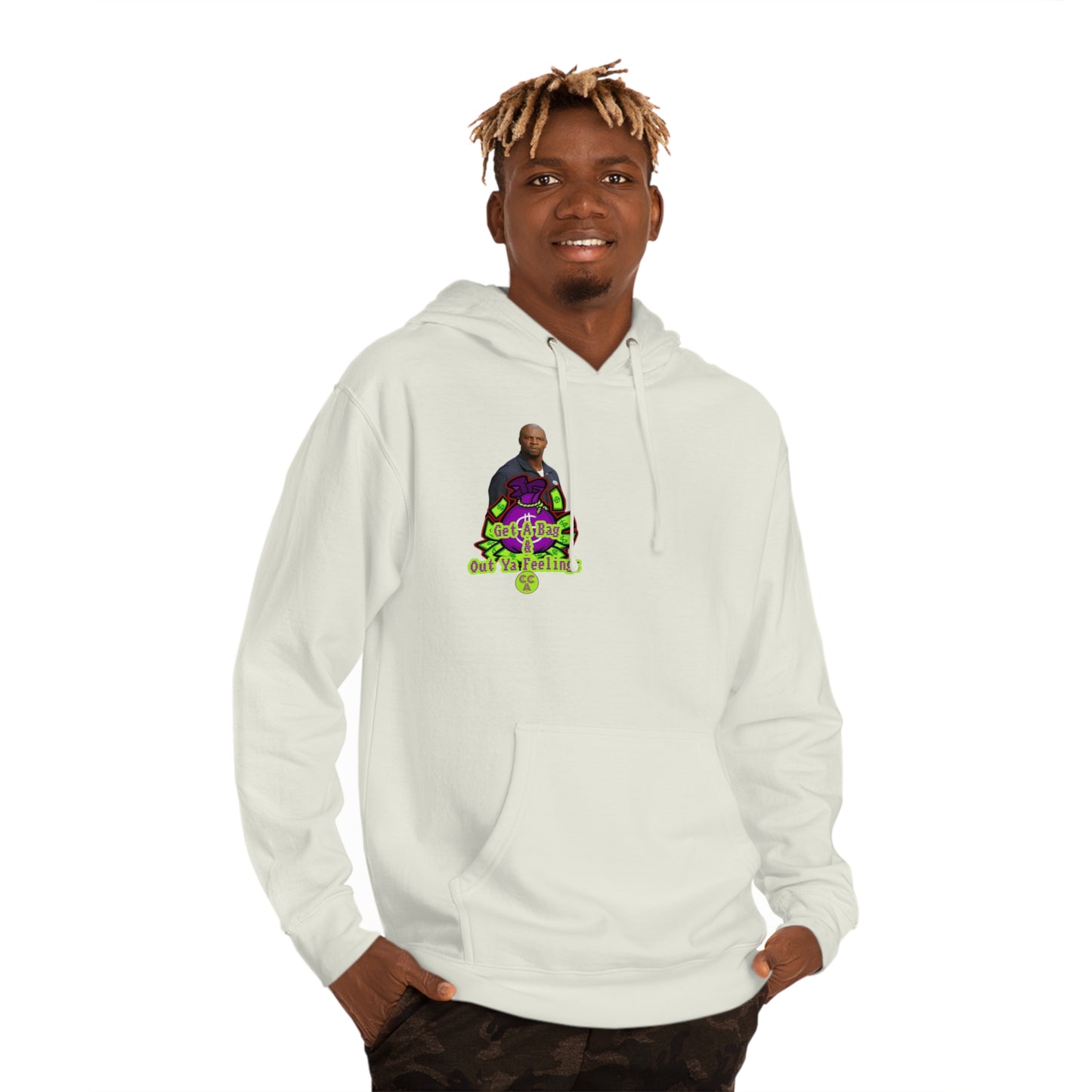 Blk Greatness Hooded Sweatshirt