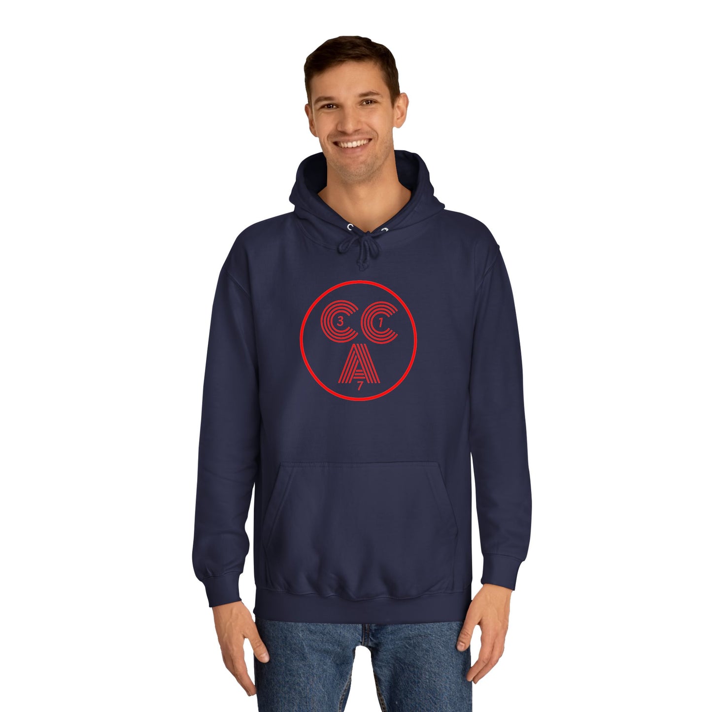 2 Cs Logo College Hoodie