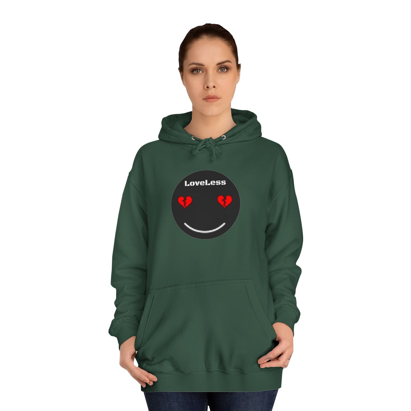 HBG LoveLess Unisex College Hoodie
