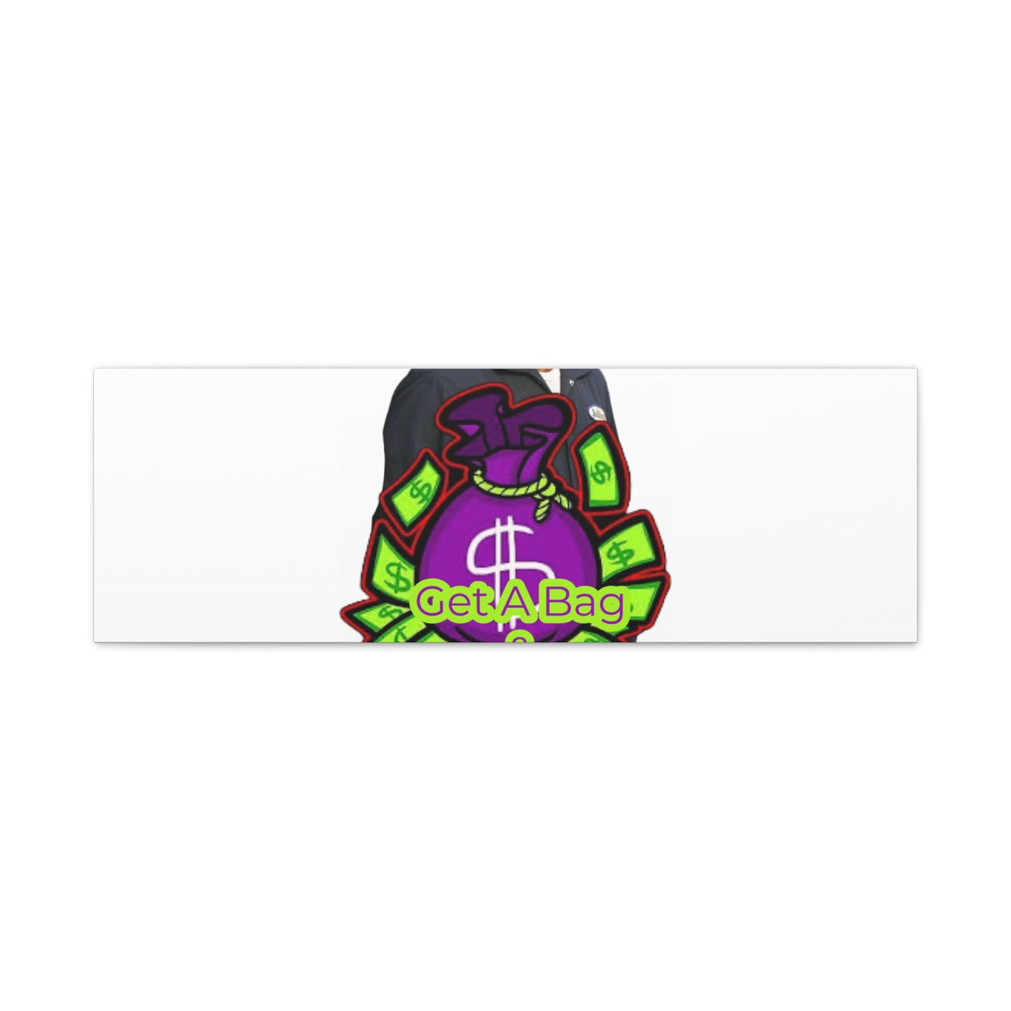 Blk Greatness Matte Canvas, Stretched, 1.25"