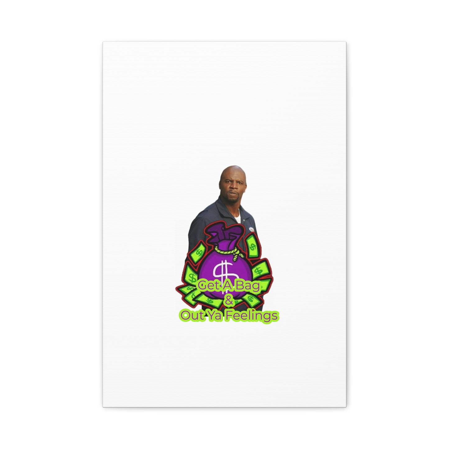 Blk Greatness Matte Canvas, Stretched, 1.25"