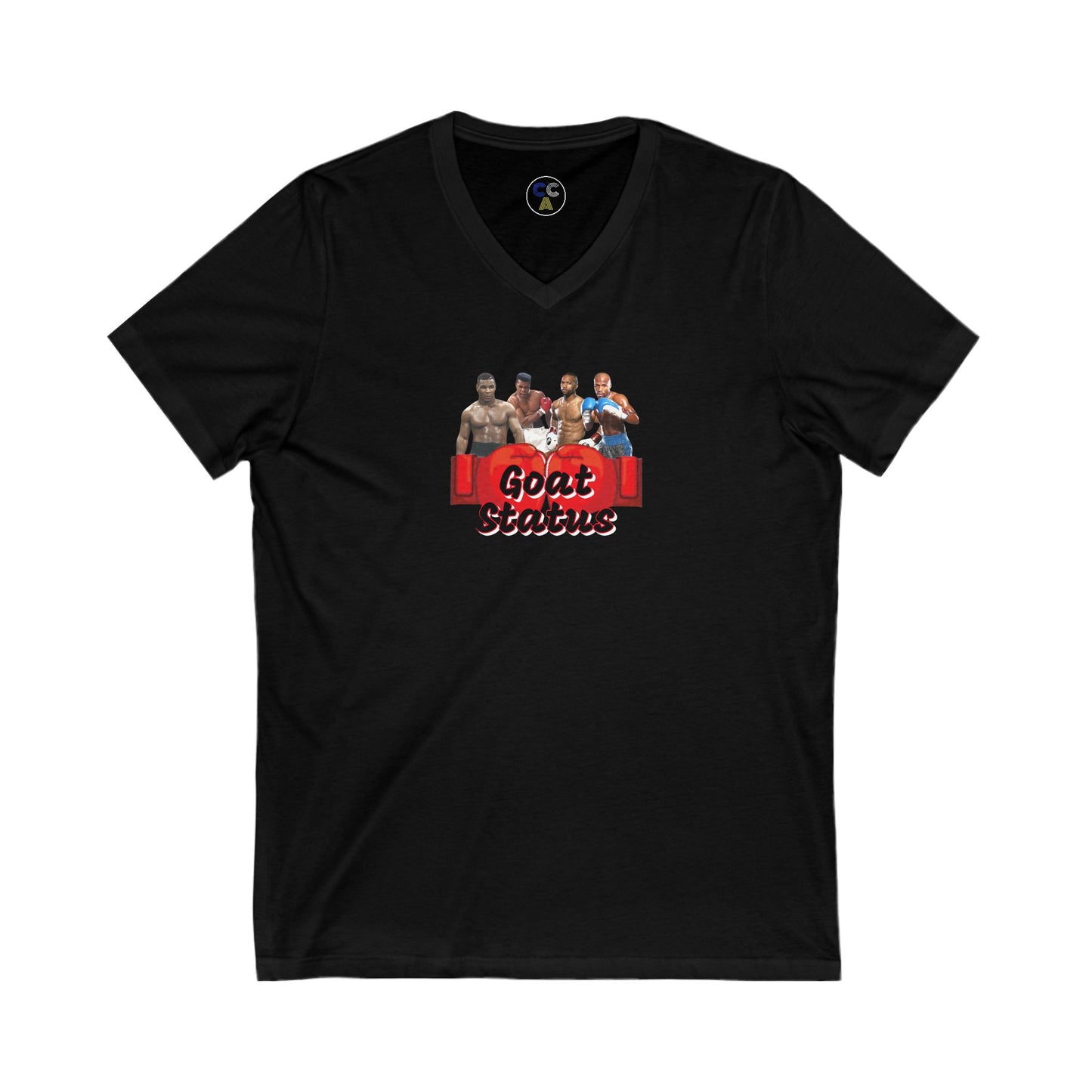 Blk Greatness V-Neck Tee