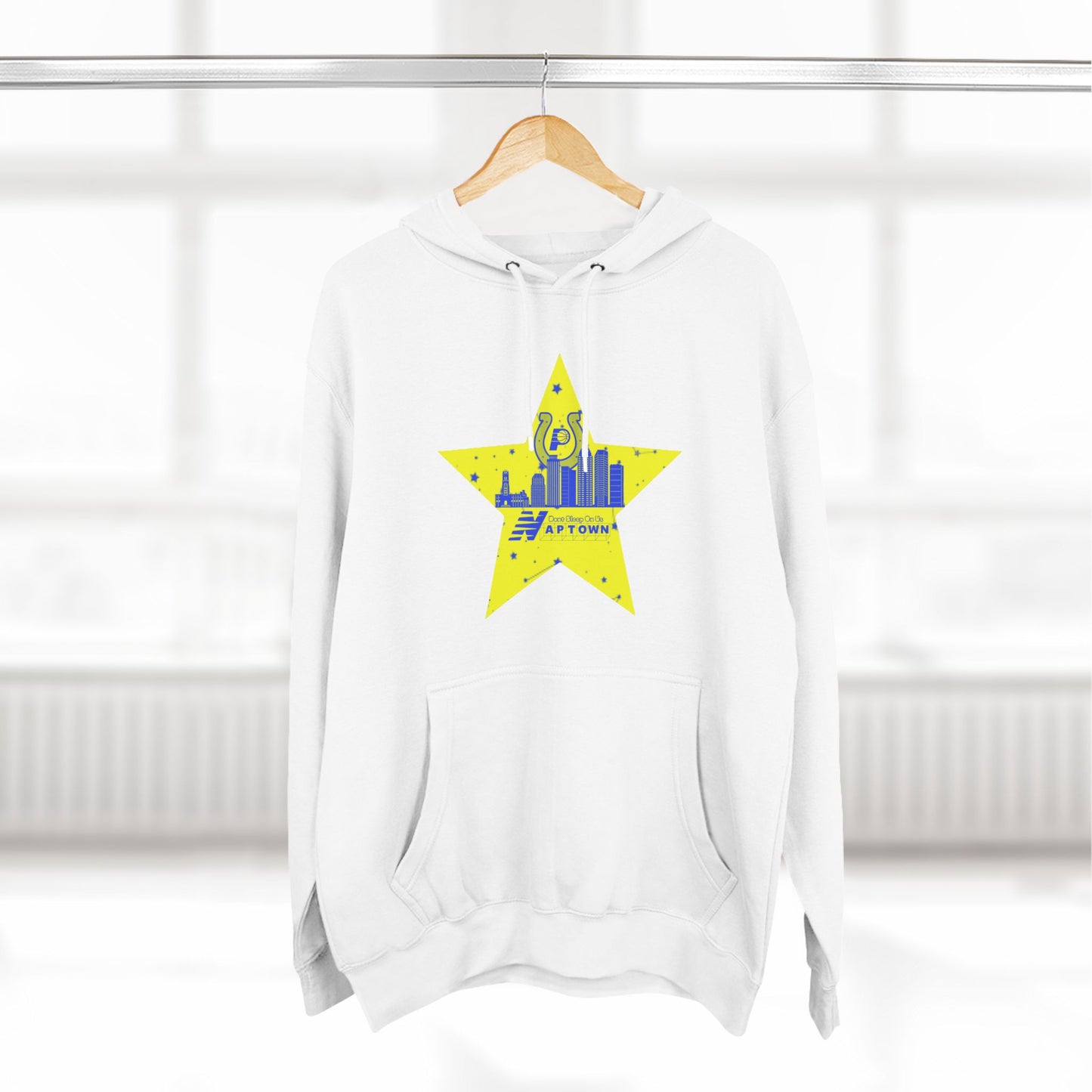 Dont Sleep On Us Three-Panel Fleece Hoodie