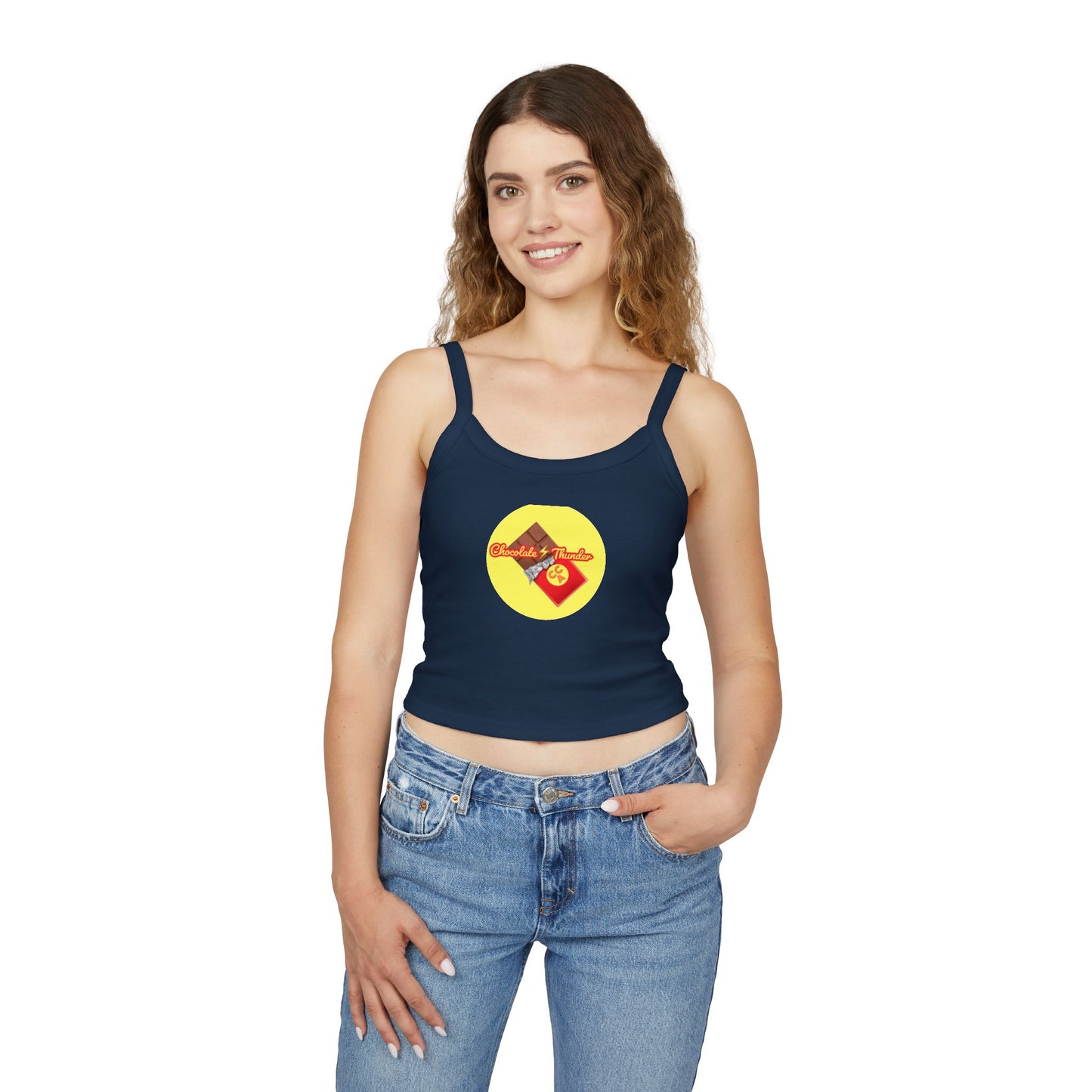 Chocolate Thunder Women's Spaghetti Strap Tank Top