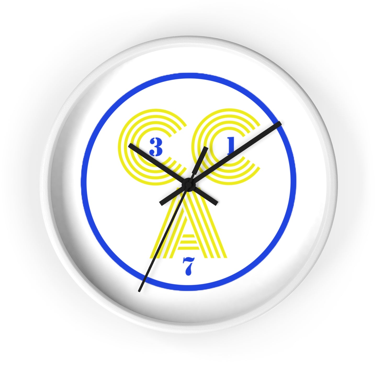 2 Cs Logo Wall Clock