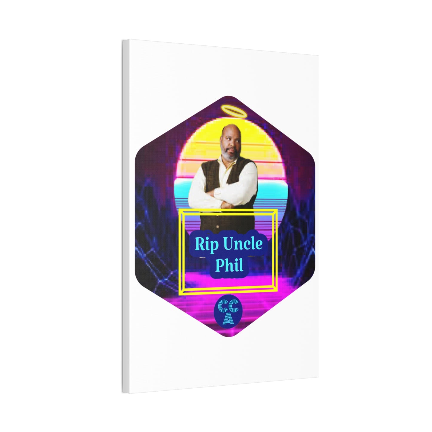 Blk Greatness Canvas Stretched, 0.75"