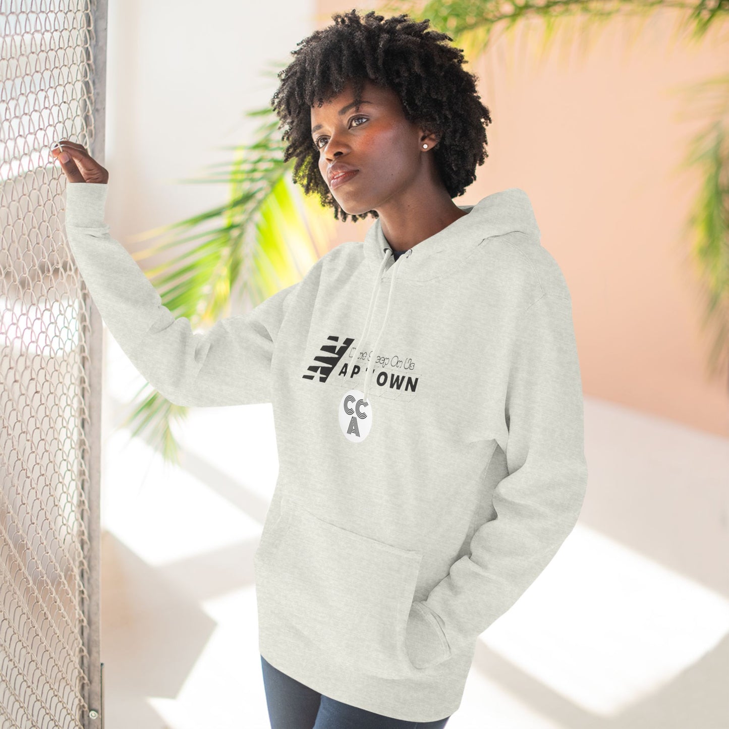 Dont Sleep On Us Three-Panel Fleece Hoodie