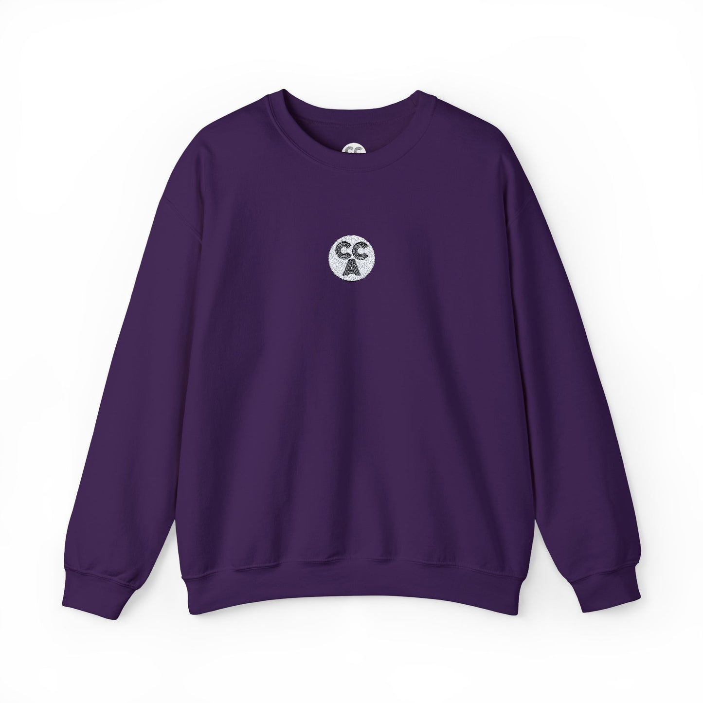 2 Cs Embroidery Crewneck Sweatshirt