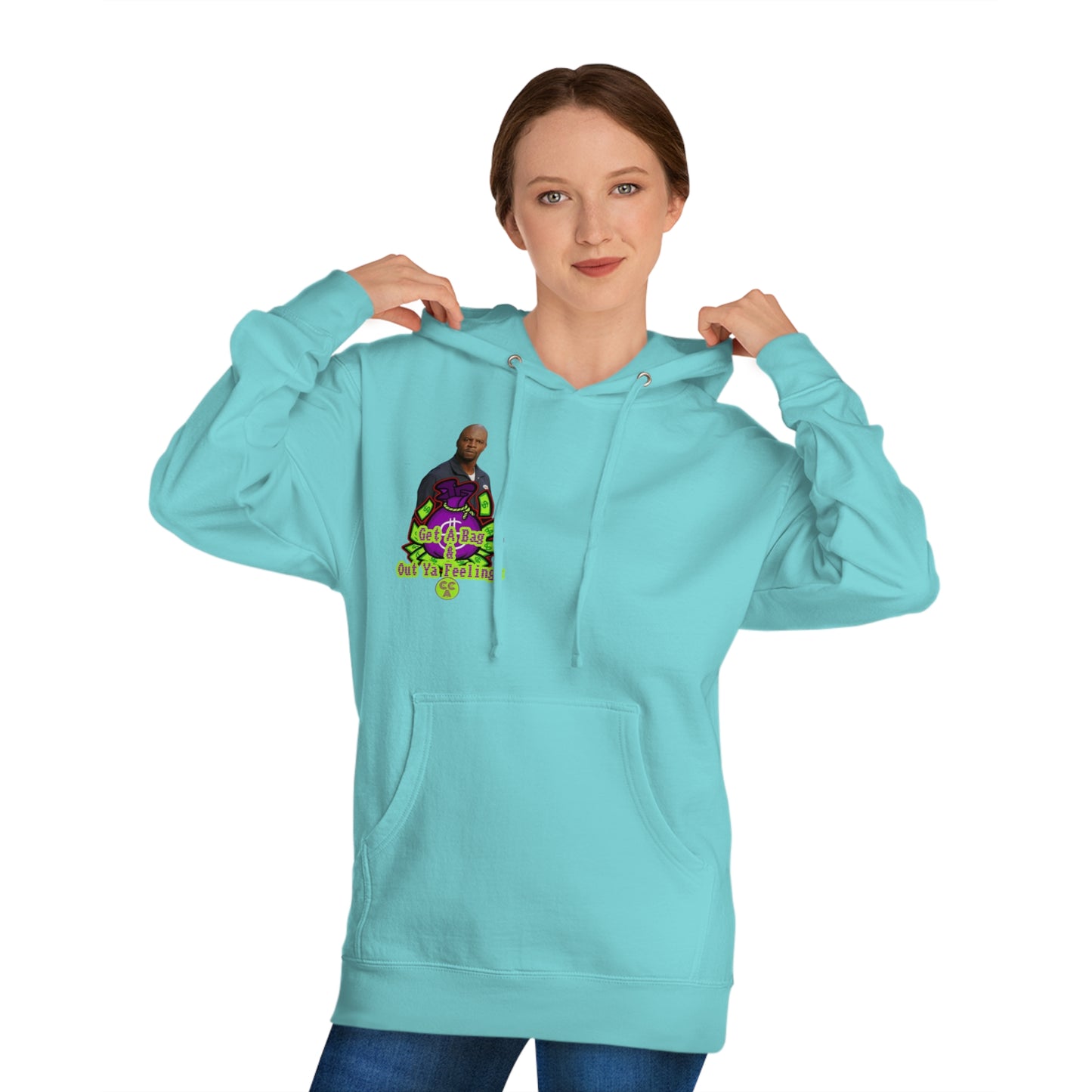 Blk Greatness Hooded Sweatshirt