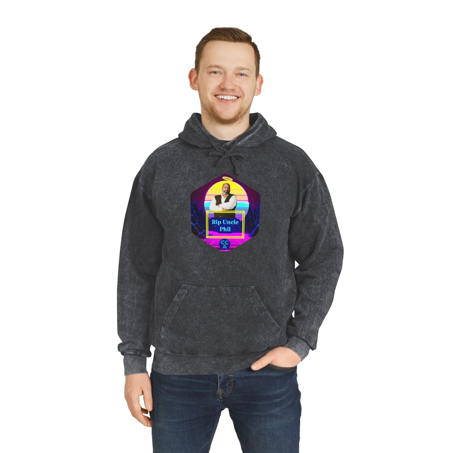 Blk Greatness Mineral Wash Hoodie