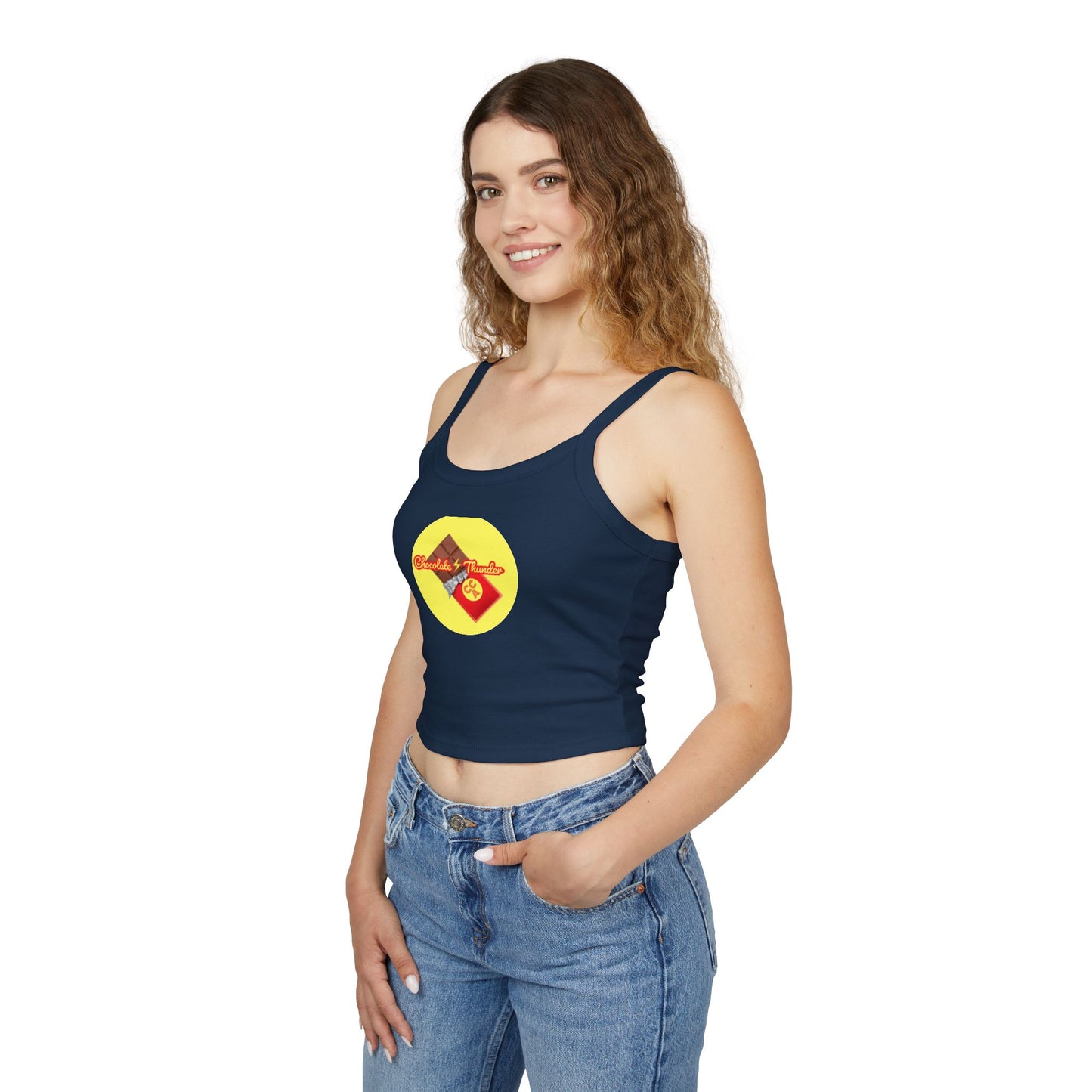 Chocolate Thunder Women's Spaghetti Strap Tank Top