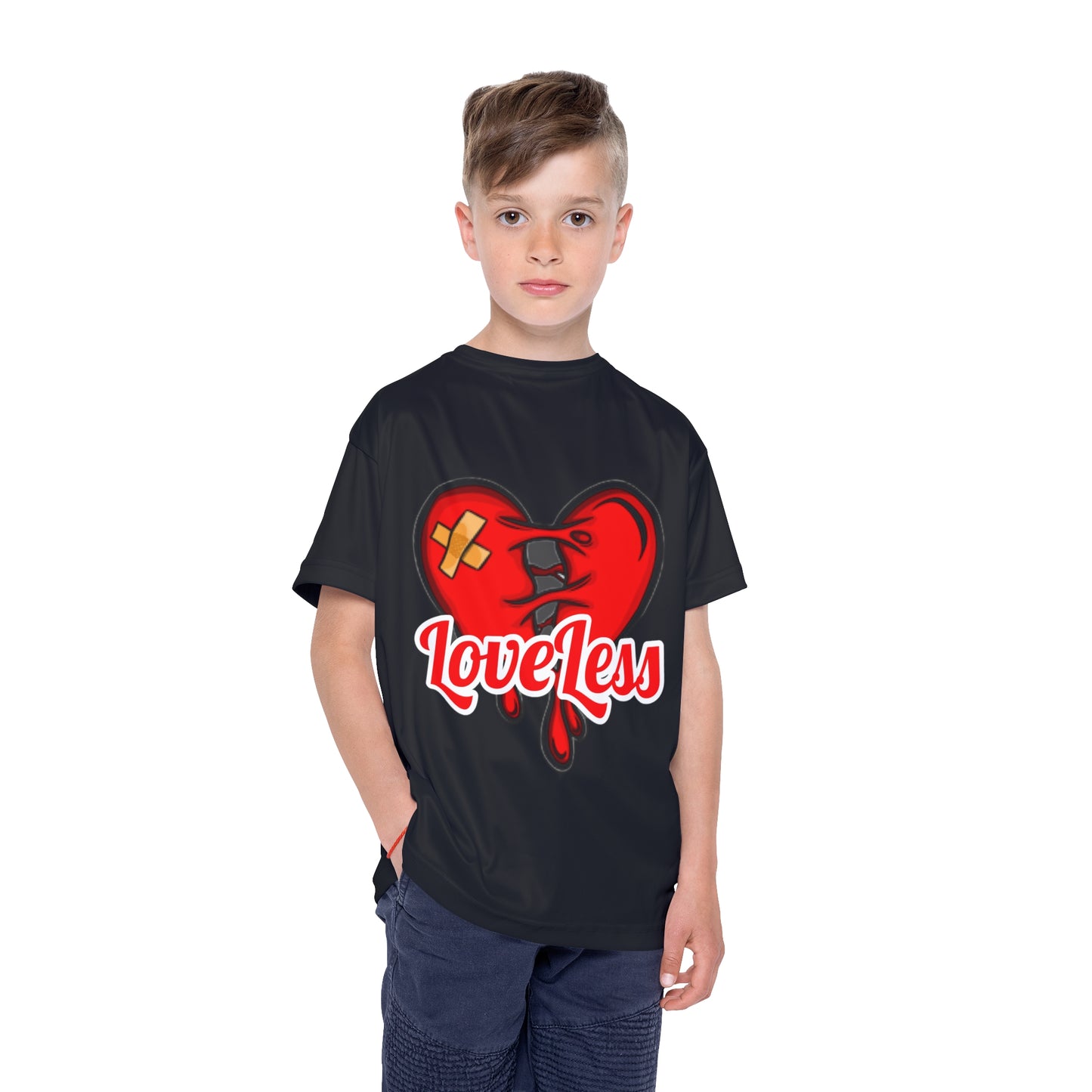 LoveLess Kids Sports Jersey (AOP)