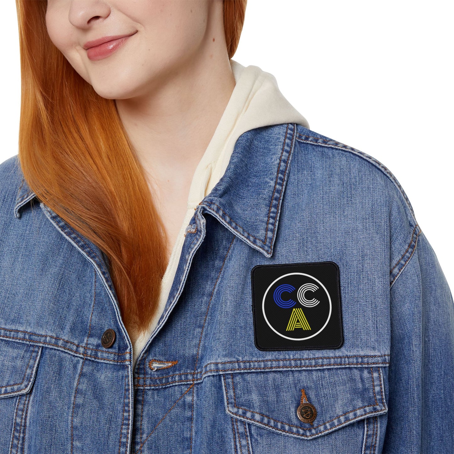 2 Cs Iron-On Patches