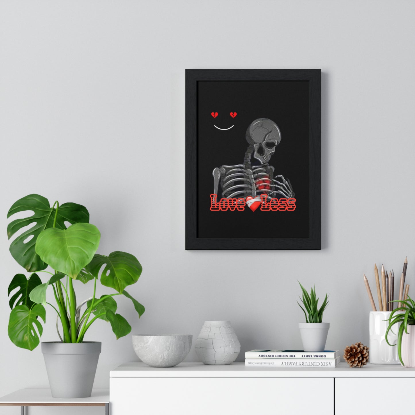 LoveLess Vertical Framed Poster