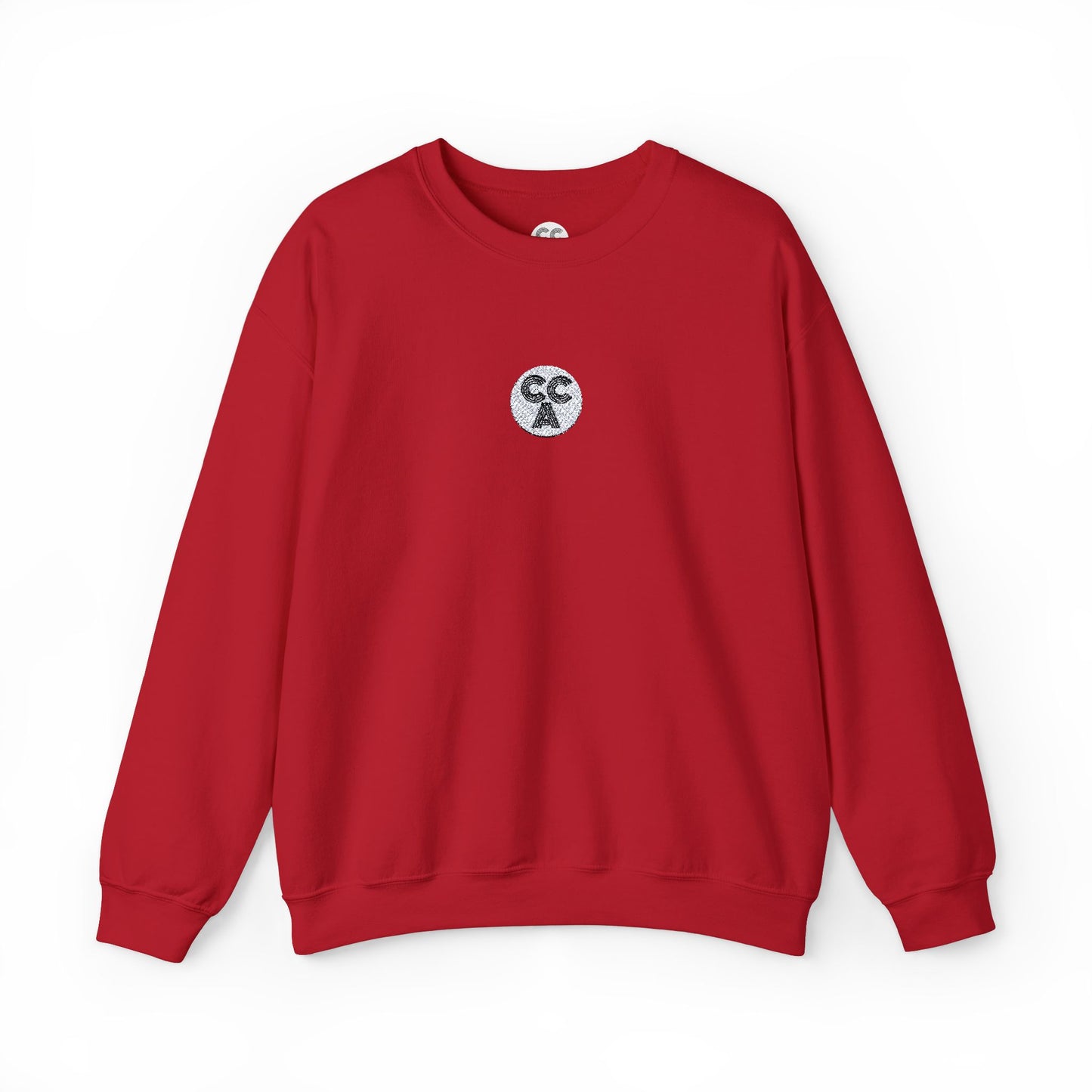 2 Cs Embroidery Crewneck Sweatshirt