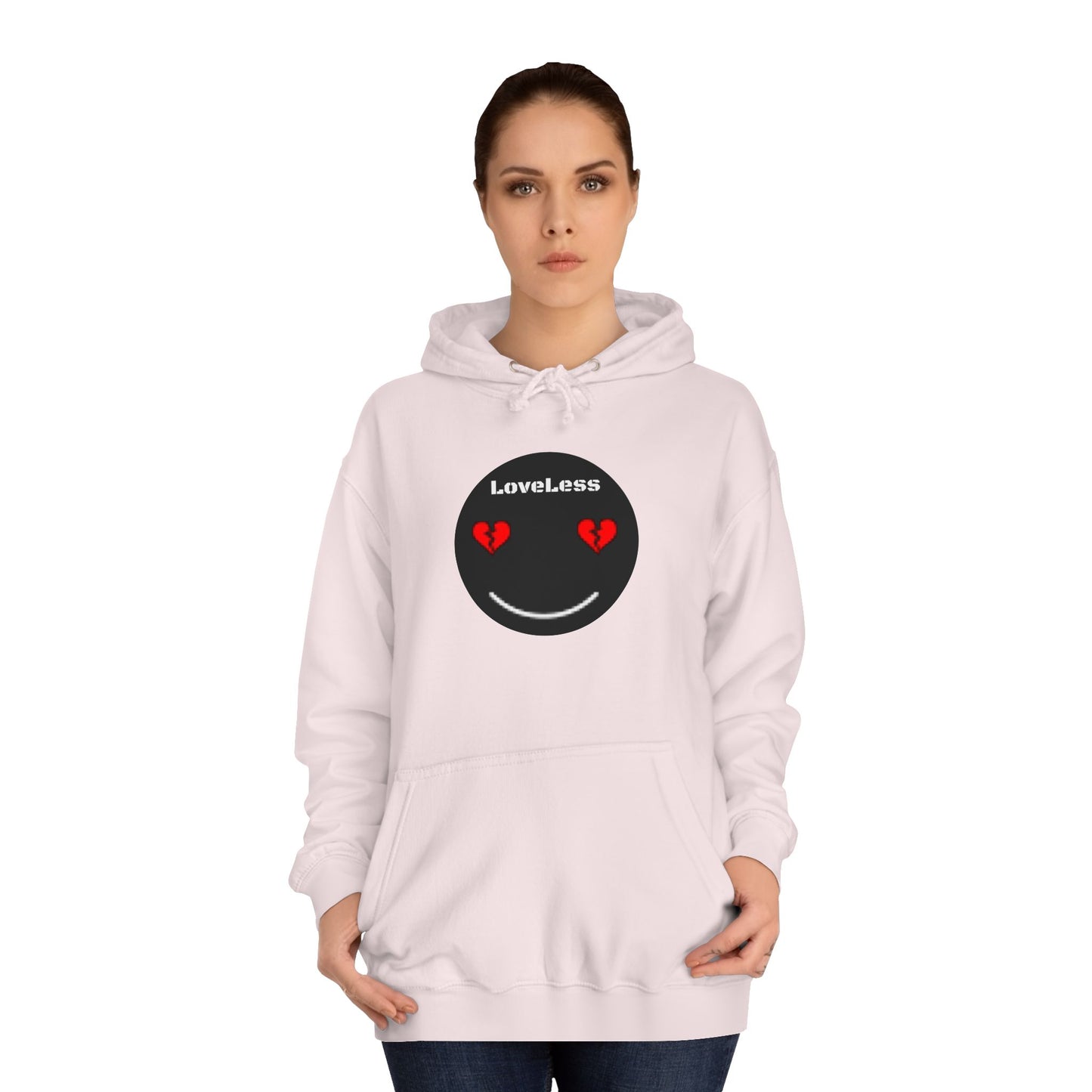 HBG LoveLess Unisex College Hoodie