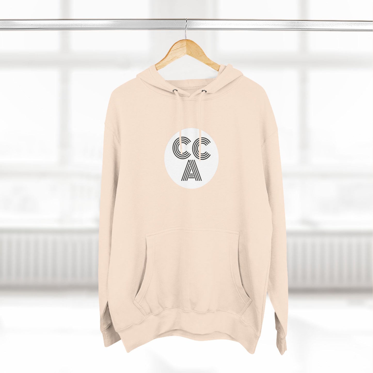 2 Cs Three-Panel Fleece Hoodie