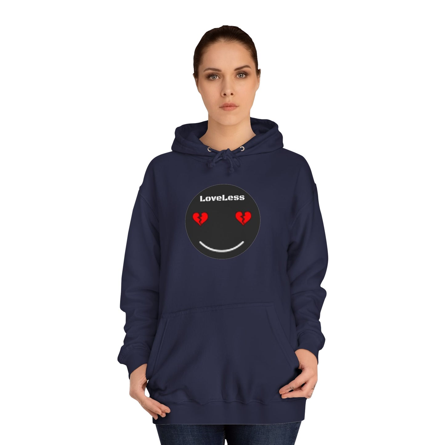 HBG LoveLess Unisex College Hoodie
