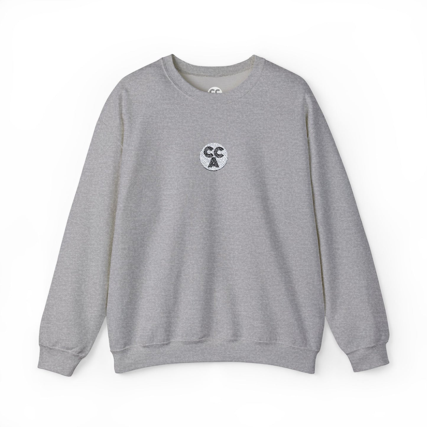 2 Cs Embroidery Crewneck Sweatshirt
