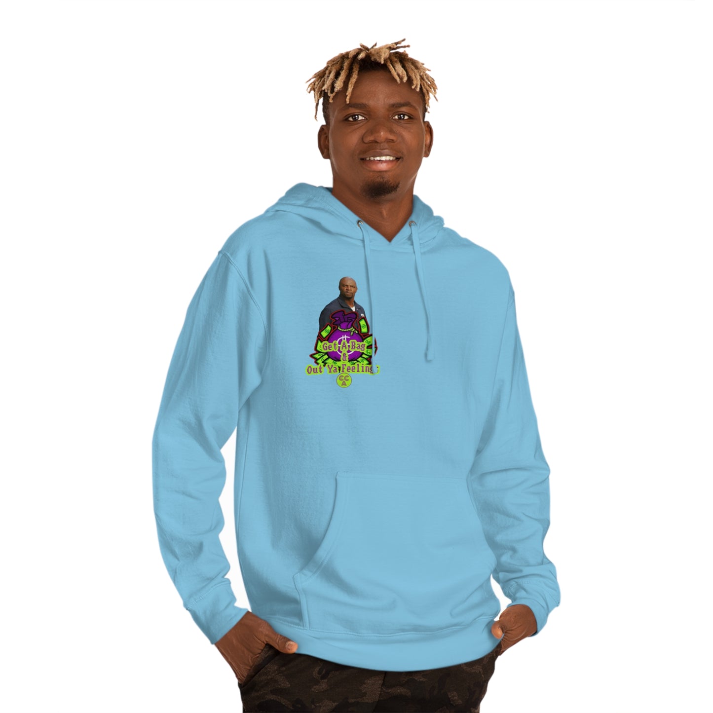 Blk Greatness Hooded Sweatshirt