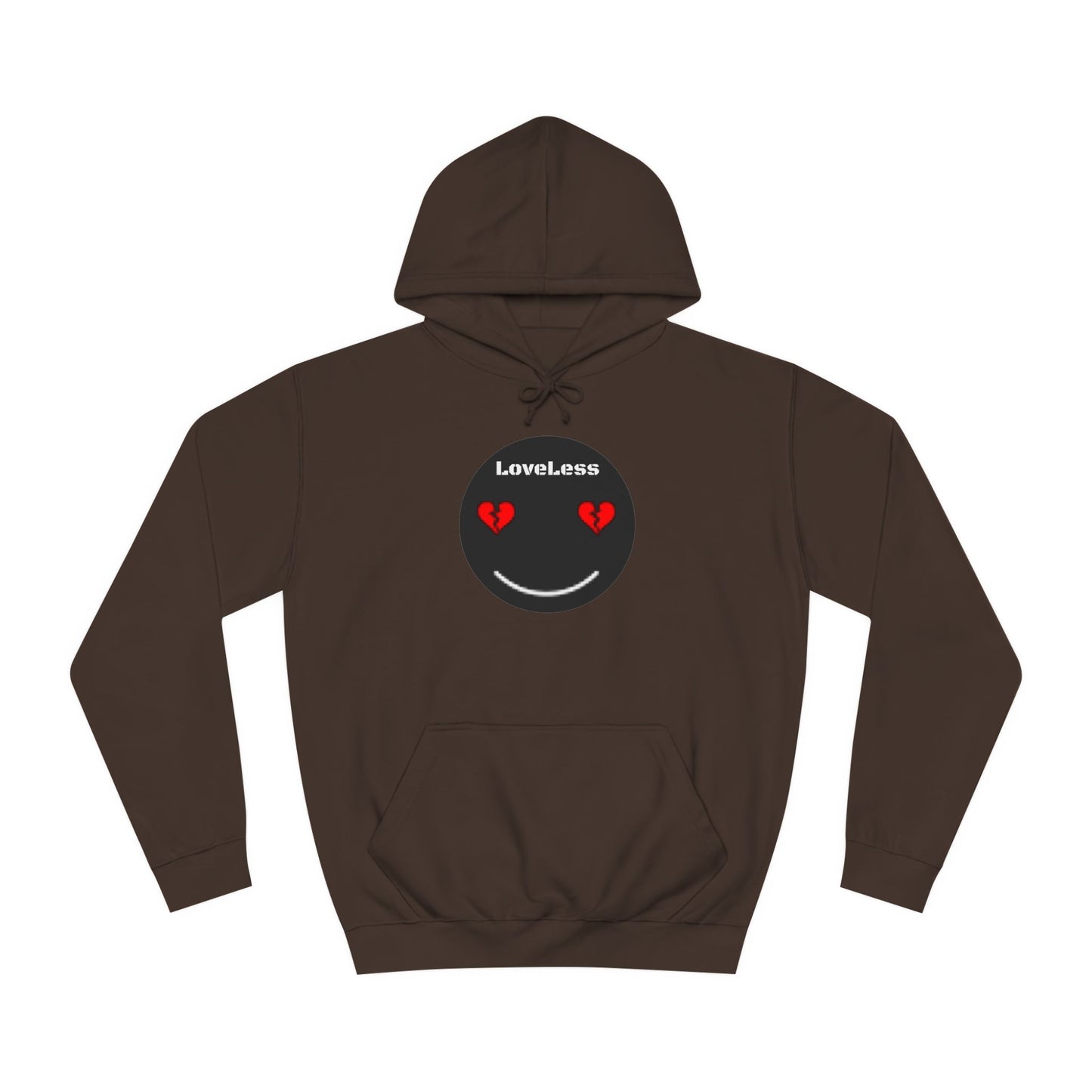 HBG LoveLess Unisex College Hoodie