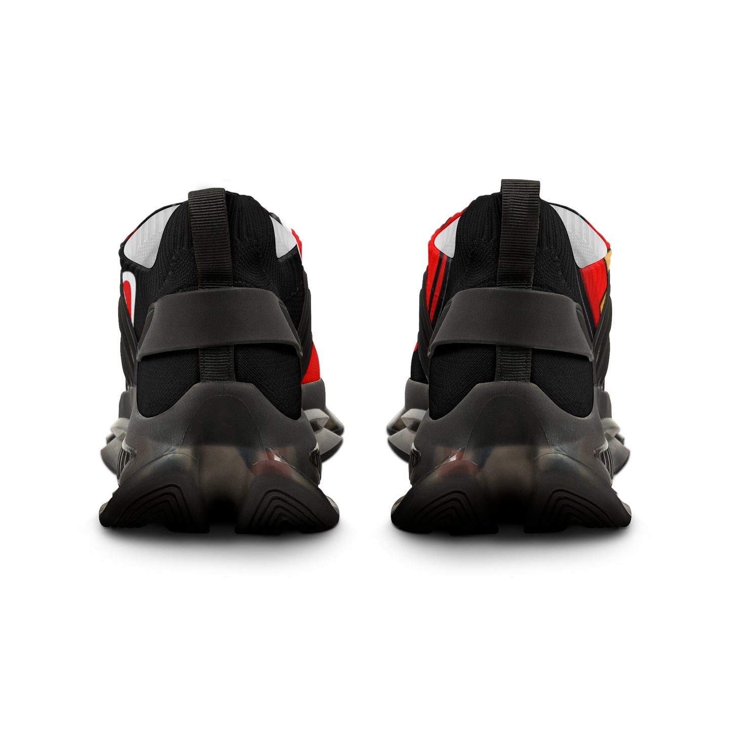 LoveLess Men's Blk Mesh Sneakers